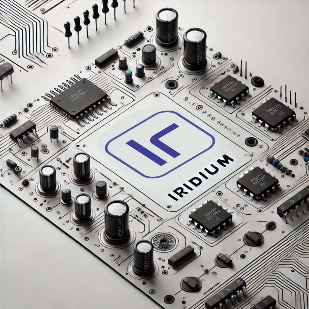 Imagem placa iridium